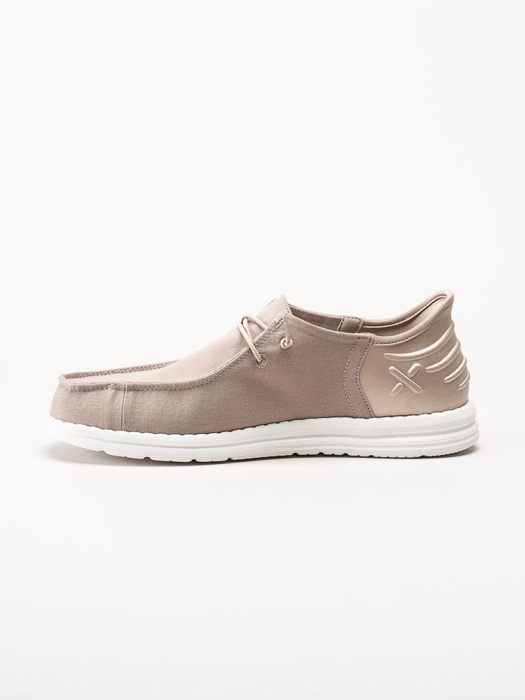 Exani Sports AB - Ocean M - Beige slip on skor i textil