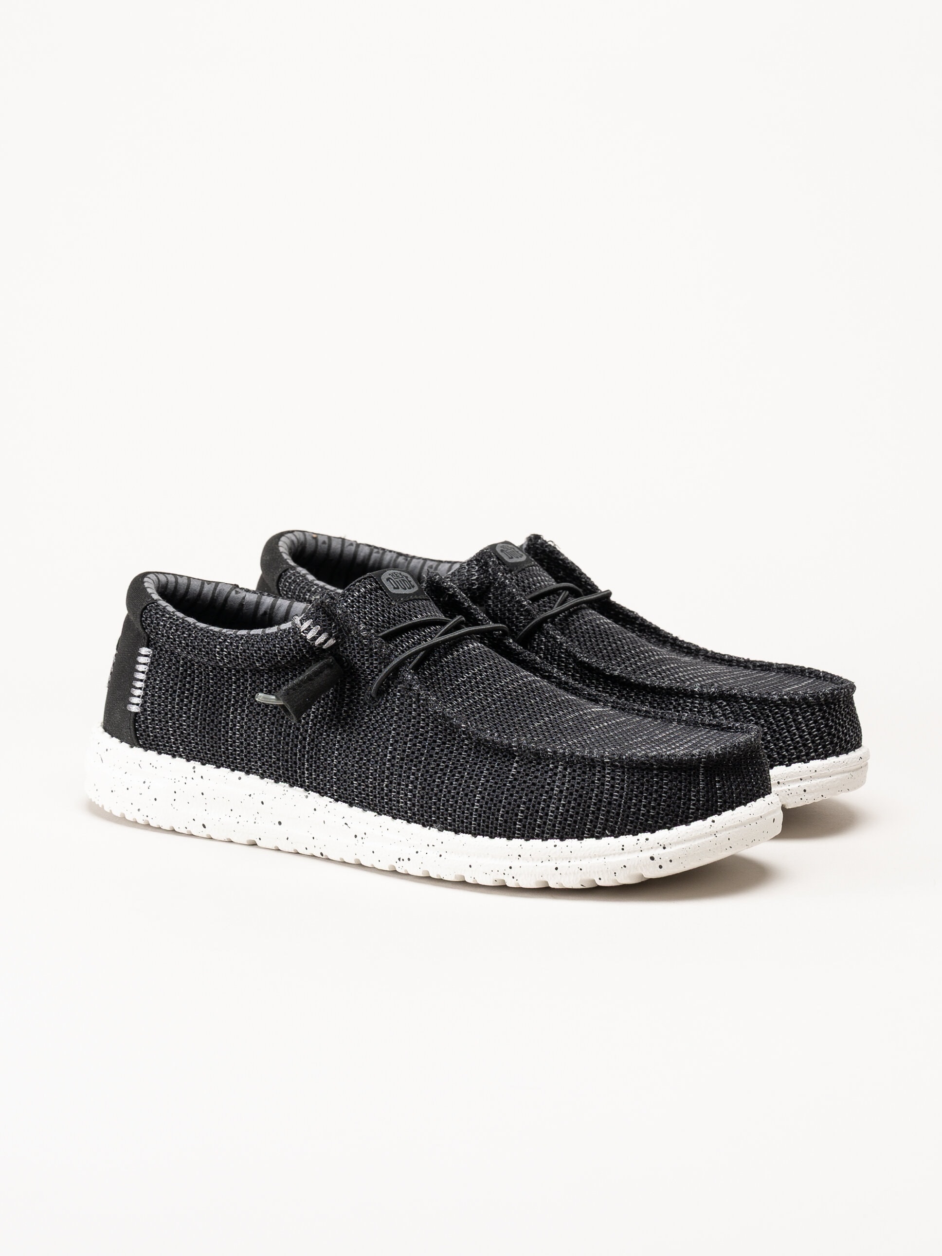 Hey Dude - Wally Strech Sox - Svarta slip on skor