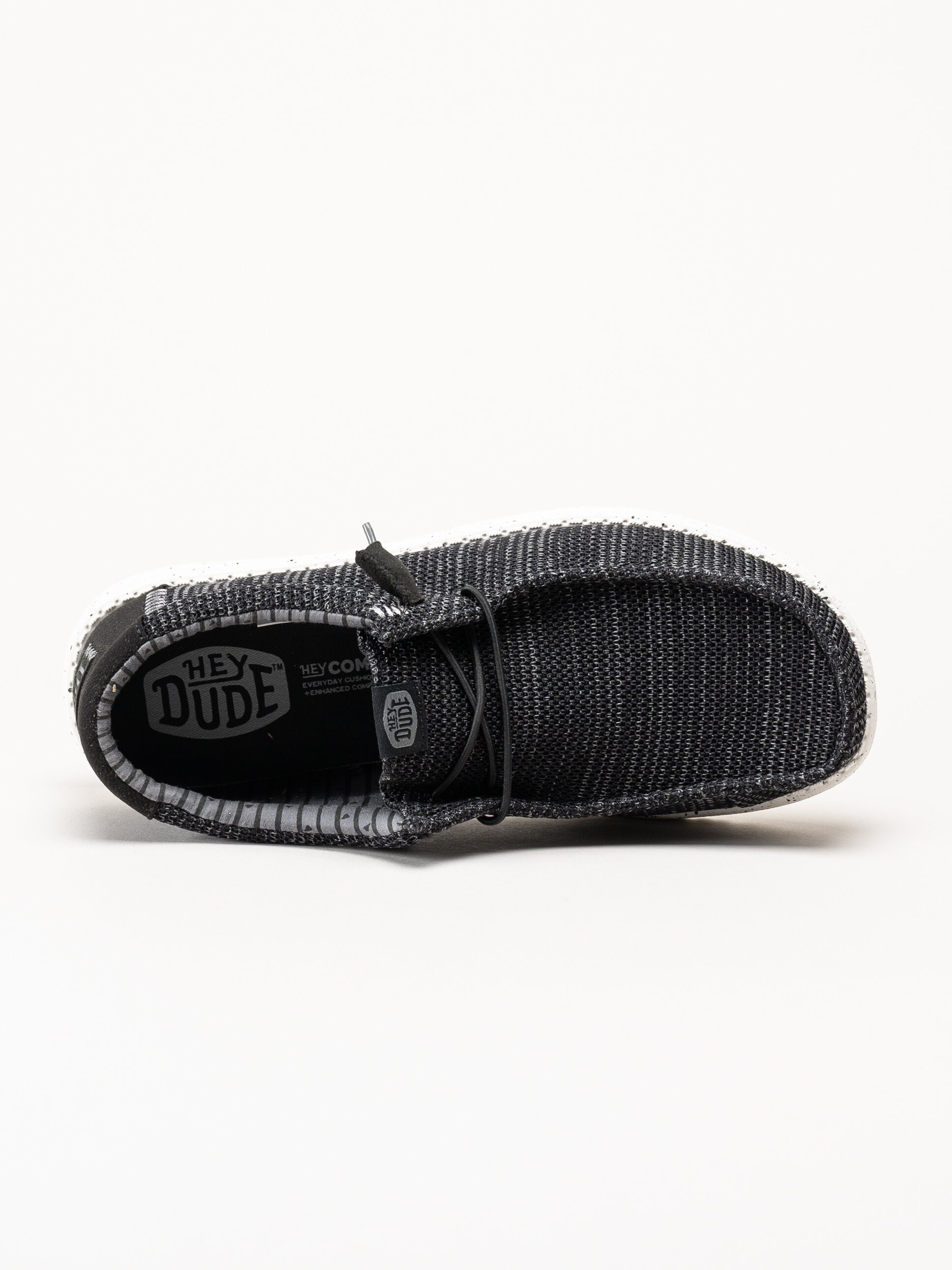 Hey Dude - Wally Strech Sox - Svarta slip on skor