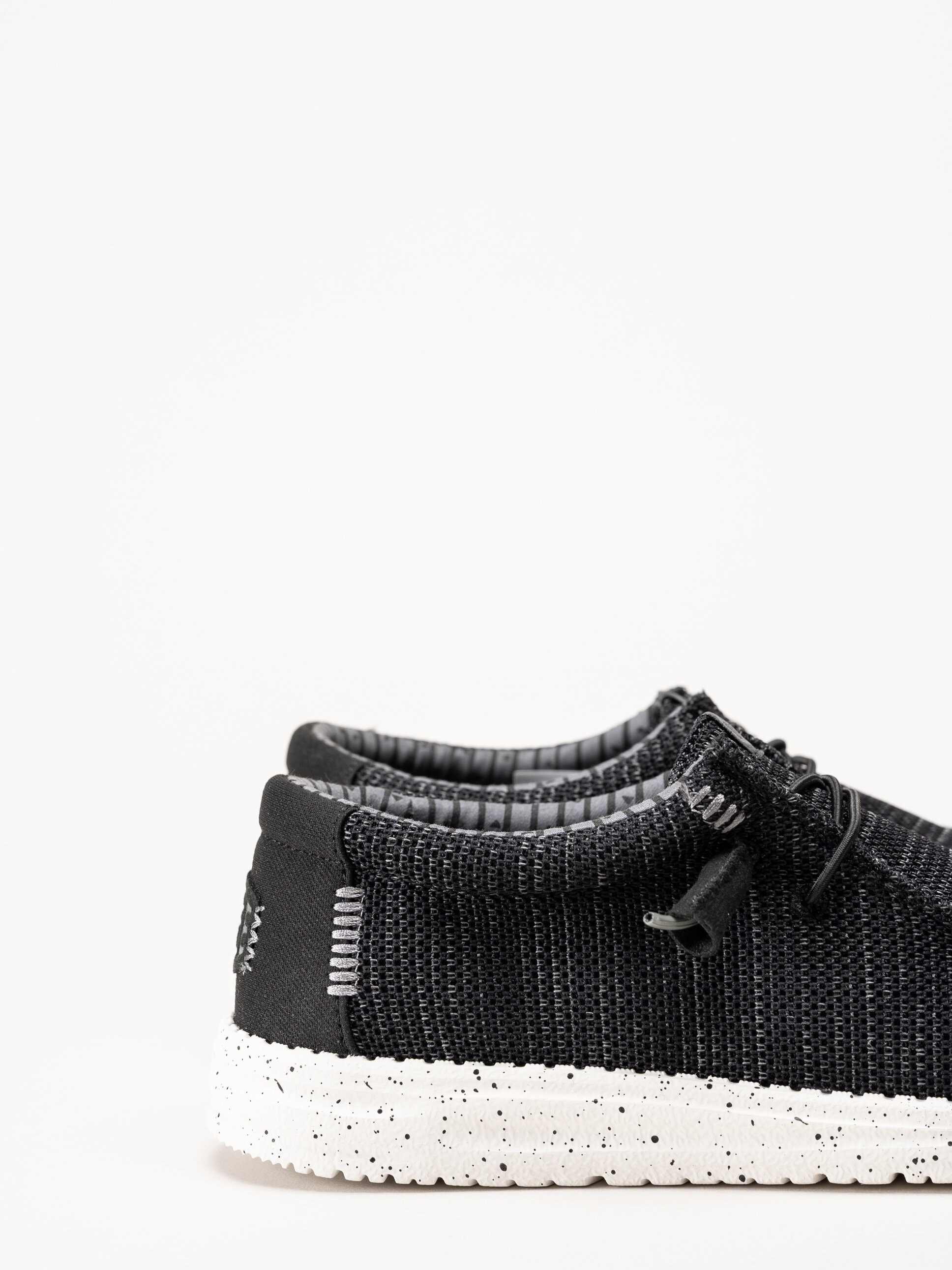Hey Dude - Wally Strech Sox - Svarta slip on skor