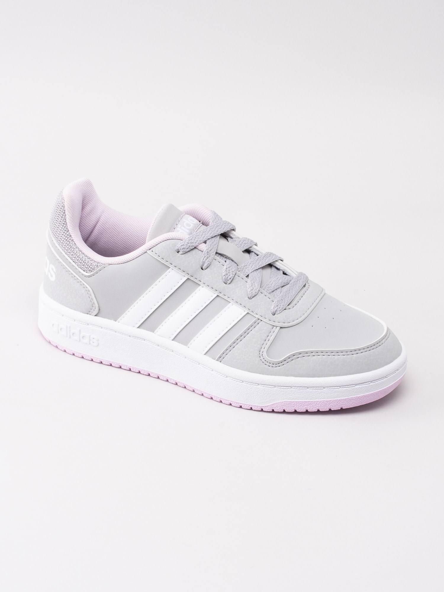 56191035 Adidas Hoops 2.0 K F35845 grå sneakers-1