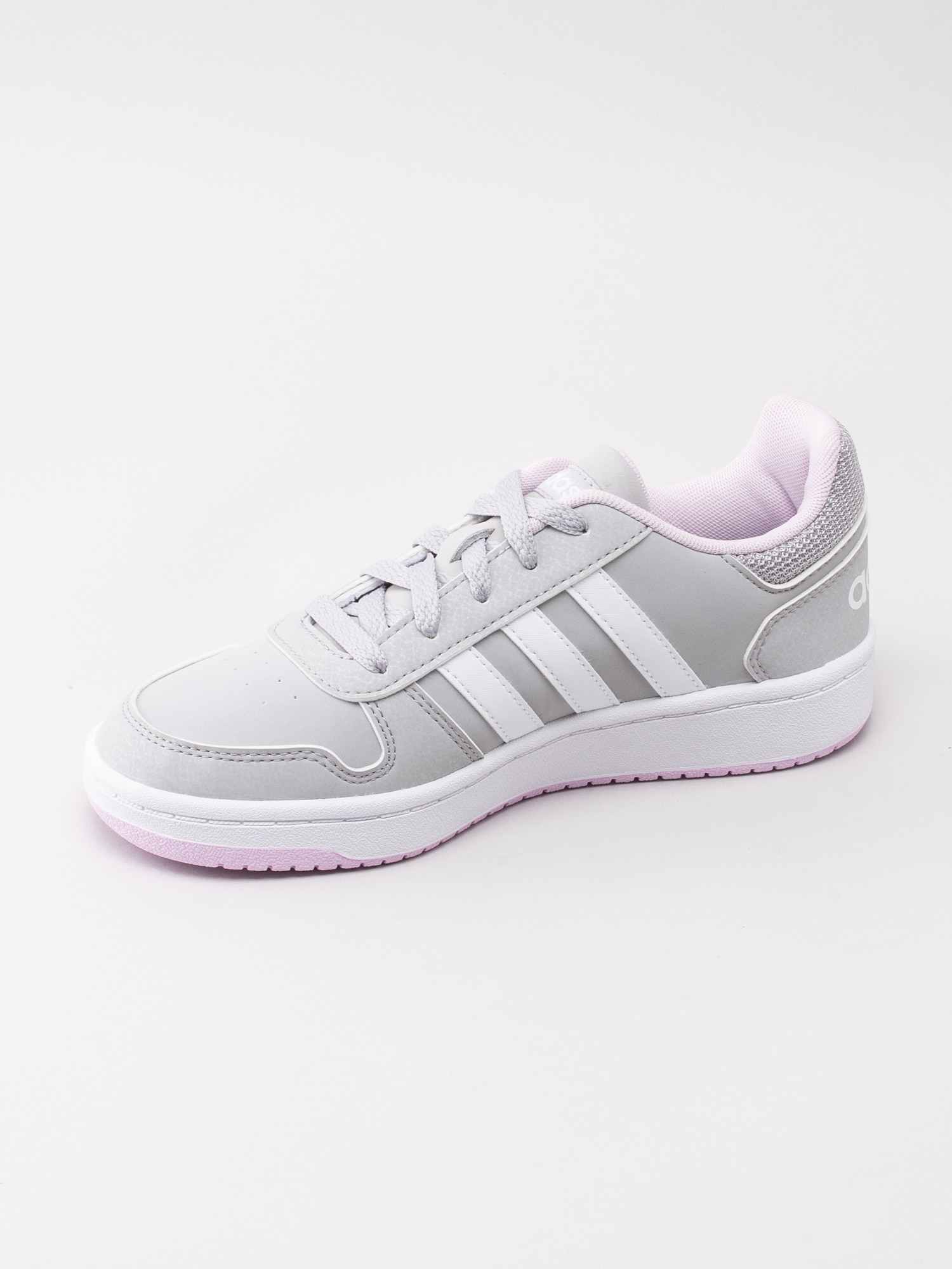 56191035 Adidas Hoops 2.0 K F35845 grå sneakers-2