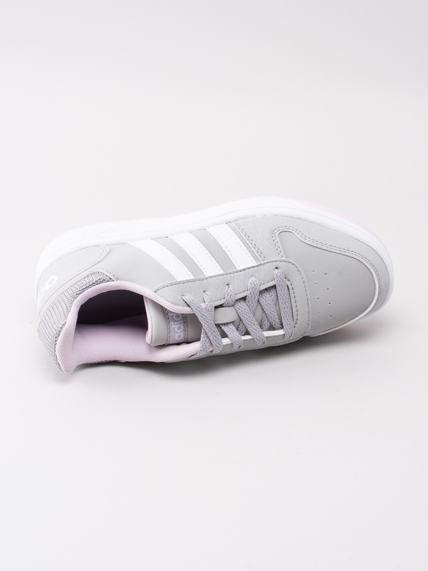 56191035 Adidas Hoops 2.0 K F35845 grå sneakers-5