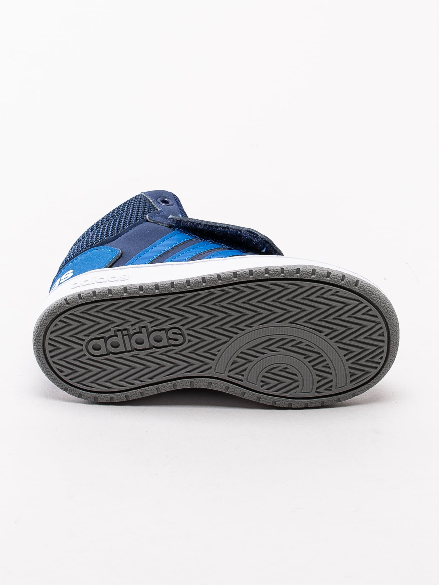 56193008 Adidas Hoops Mid 2.0 Infant EE6714 mörkblå höga sneakers för dem små med kardborre-5