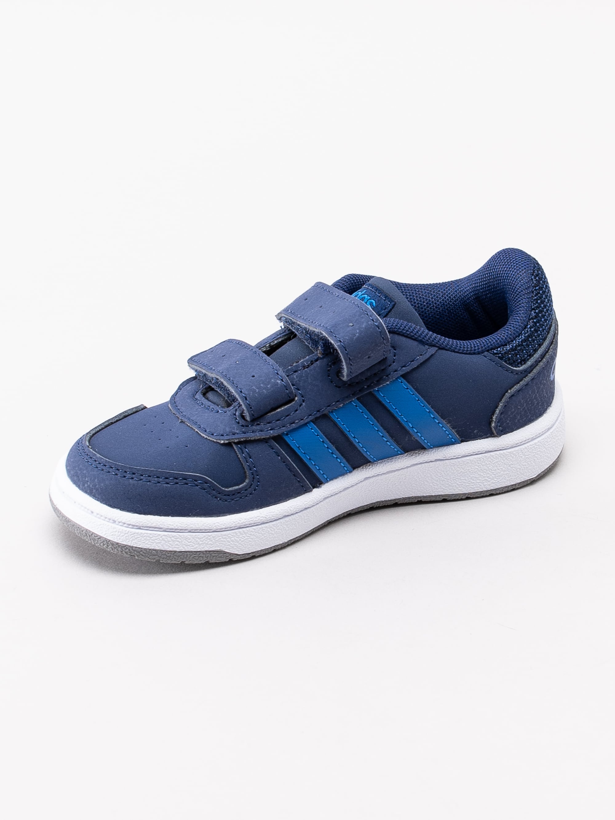 56193009 Adidas Hoops 2.0 Cmf I EE9001 mörkblå sneakers för små barn med kardborre-2