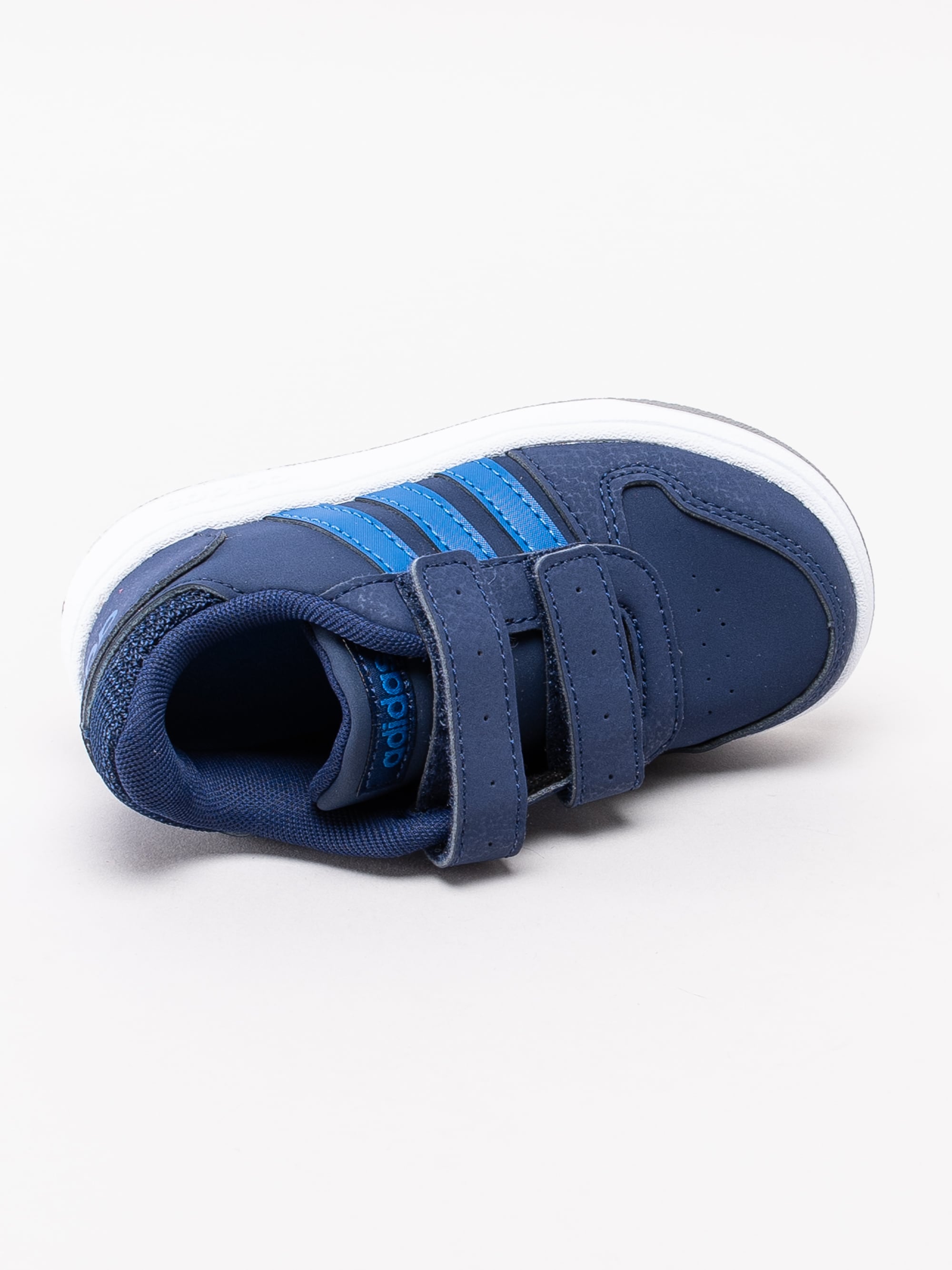 56193009 Adidas Hoops 2.0 Cmf I EE9001 mörkblå sneakers för små barn med kardborre-4