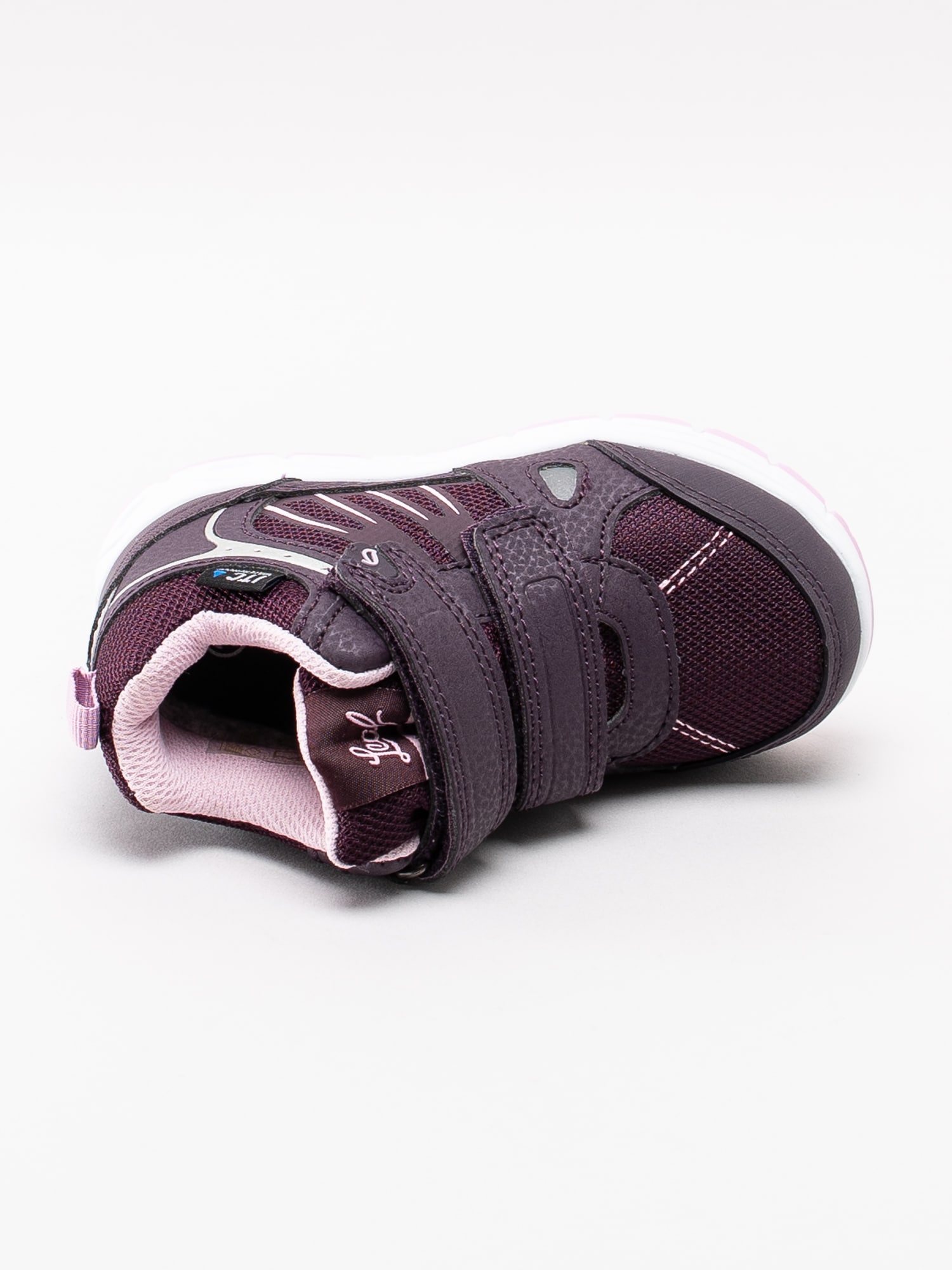 56193027 Leaf Drammen WP Dark Lilac mörklila vattentäta fodrade höstkängor-4