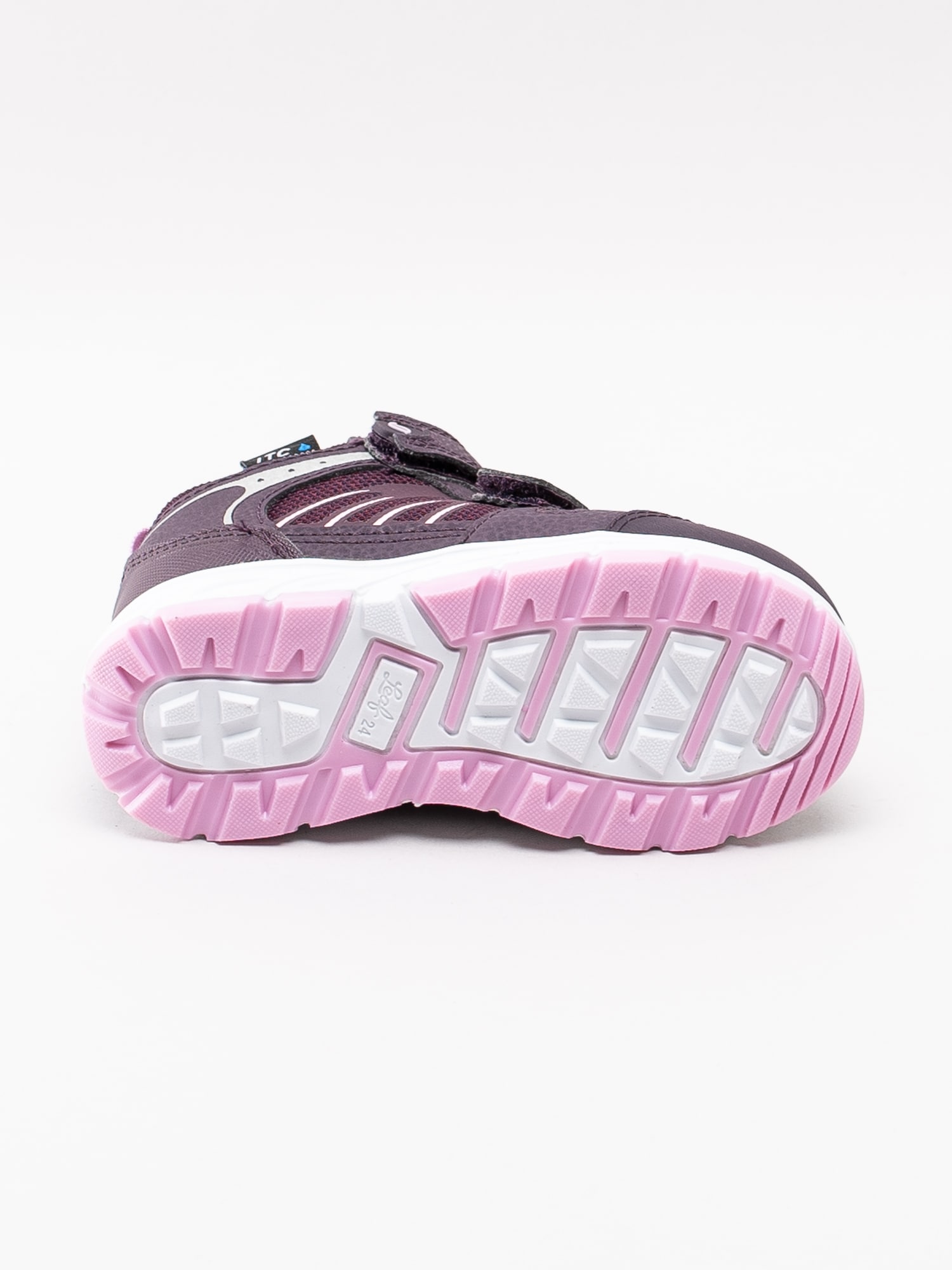 56193027 Leaf Drammen WP Dark Lilac mörklila vattentäta fodrade höstkängor-5