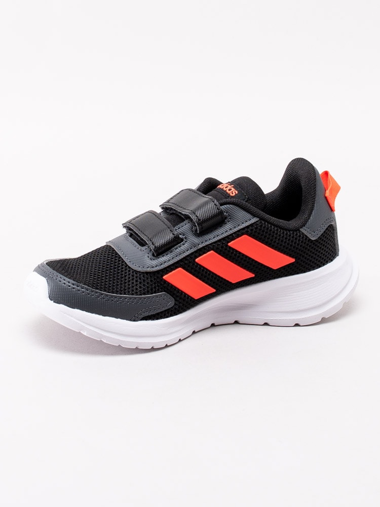 56201029 Adidas Tensor Run Kids EG4143 Svarta sportiga sneakers med röda 3-stripes-2