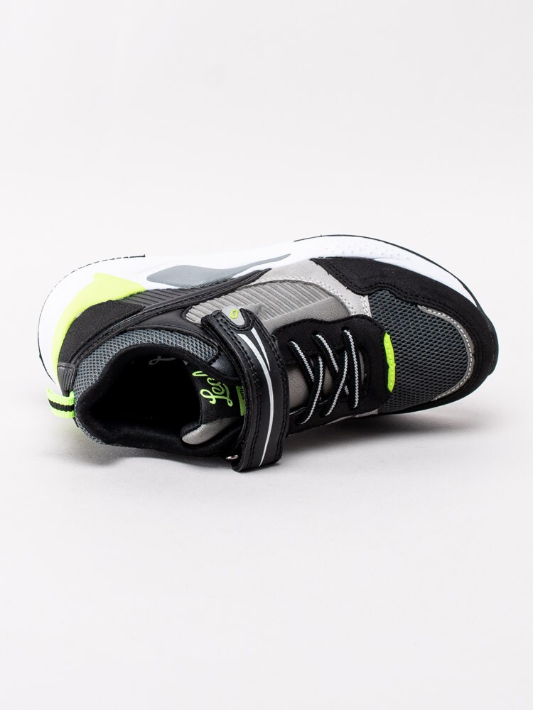 56201078 Leaf Matvik LMATV201H-BLACK Svarta sportiga chunky sneakers-4