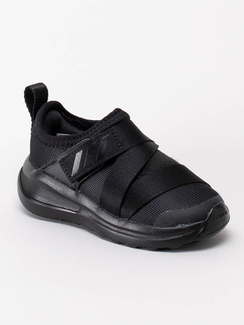 56203003 Adidas FortaRun X Infant Core Black Svarta sneakers i slip in modell-1