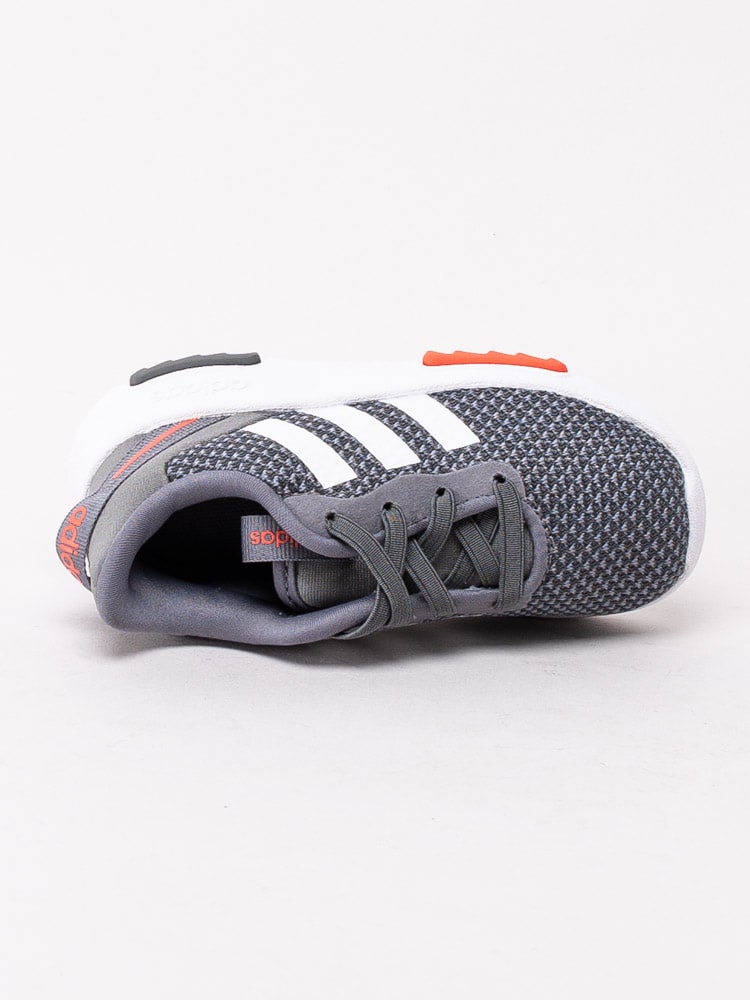 56203007 Adidas Racer TR 2.0 Infant FX7289 Grå sportskor med orange detaljer-4