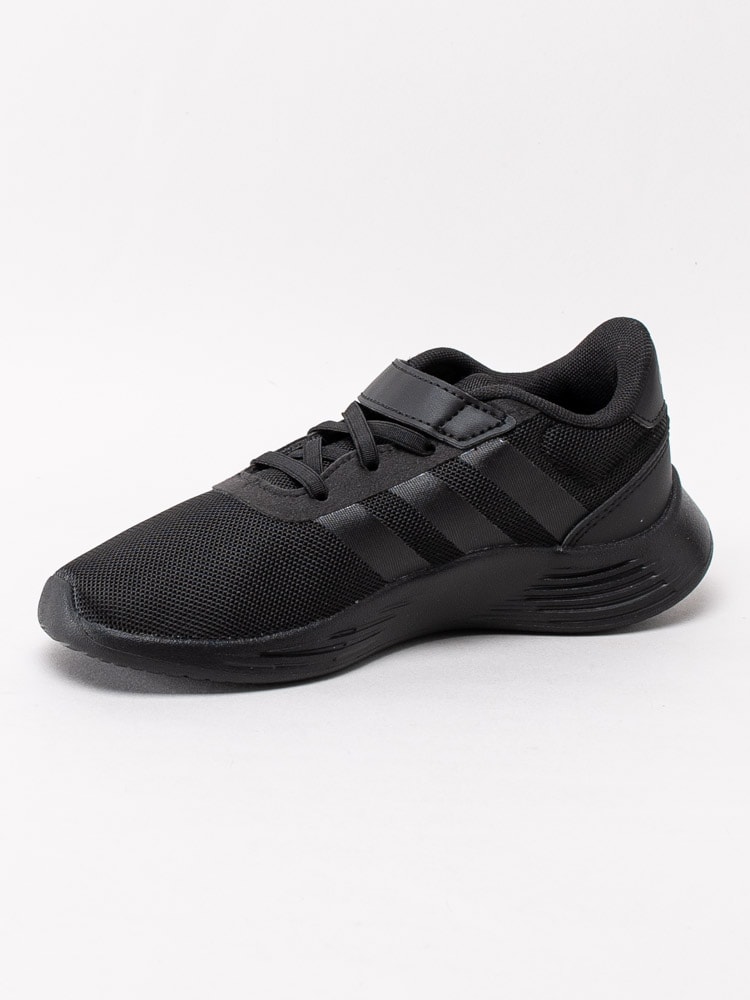 56203019 Adidas Core Black FV5744  Svarta sportskor med snörning och kardborrdeband-2