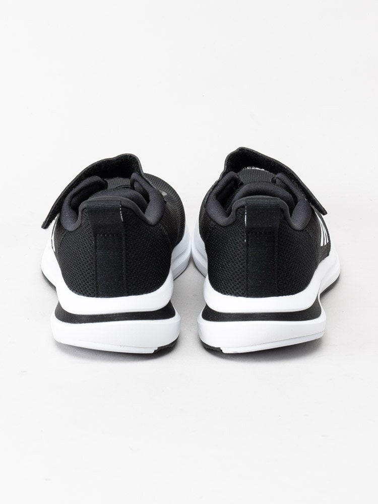 Adidas - FortaRun EL Kids - Svarta sportskor med vita stripes