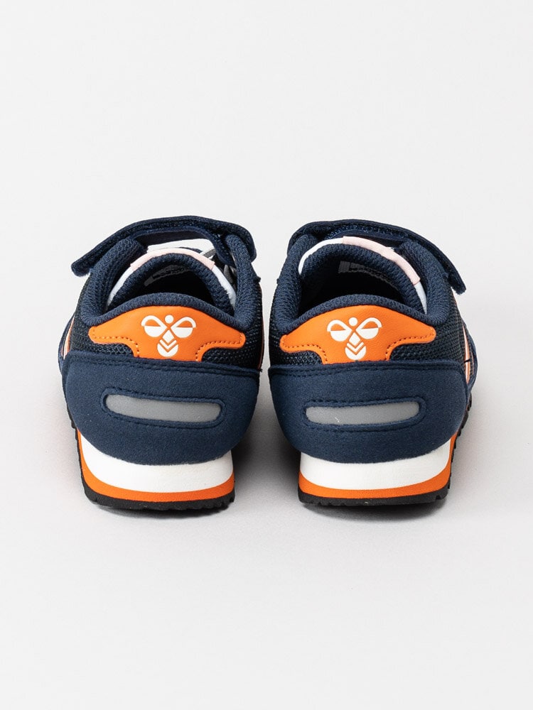 Hummel - Reflex Jr - Blå sportskor med orange detaljer