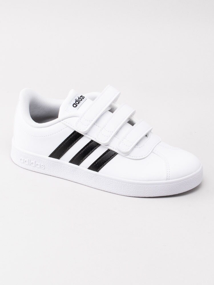 Adidas - VL Court 2.0 Cmf Kids - Vita sneakers med kardborre