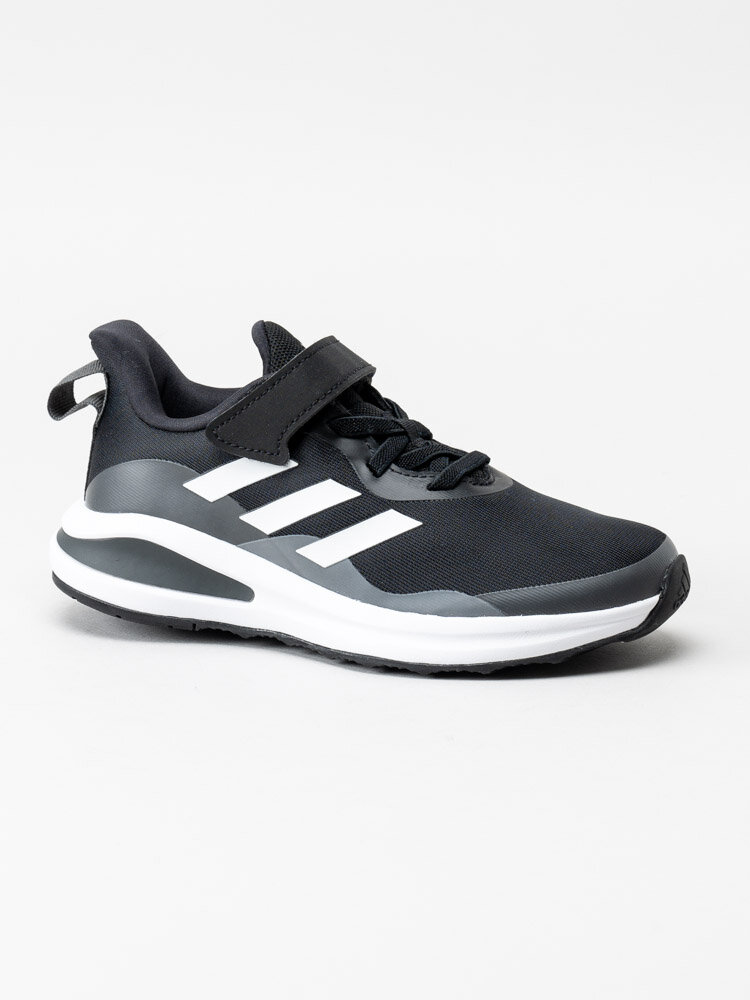 Adidas - FortaRun El K - Svarta sneakers med grå detaljer