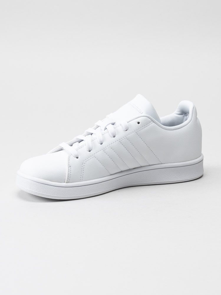 Adidas - Grand Court LTS K - Vita sneakers med svart logga