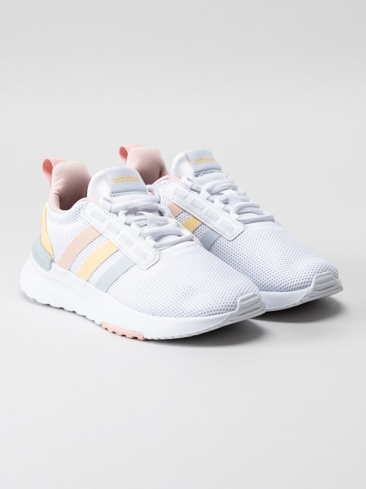 Adidas - Racer TR21 K - Ljusgrå sneakers i textil