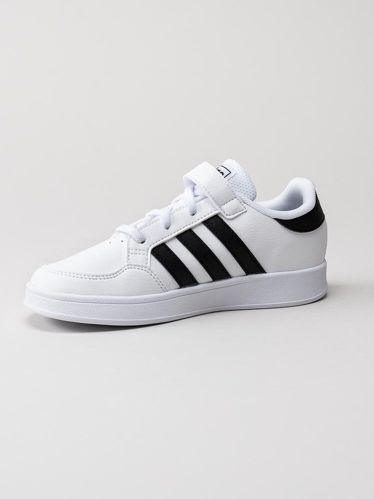 Adidas - Breaknet C - Vita sneakers i med svarta stripes