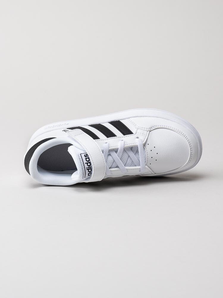 Adidas - Breaknet C - Vita sneakers i med svarta stripes