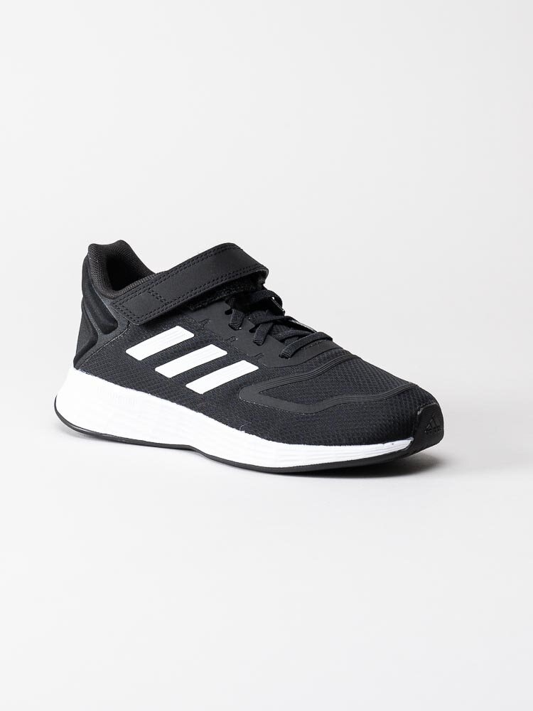 Adidas - Duramo 10 El K - Svarta sneakers med vita stripes