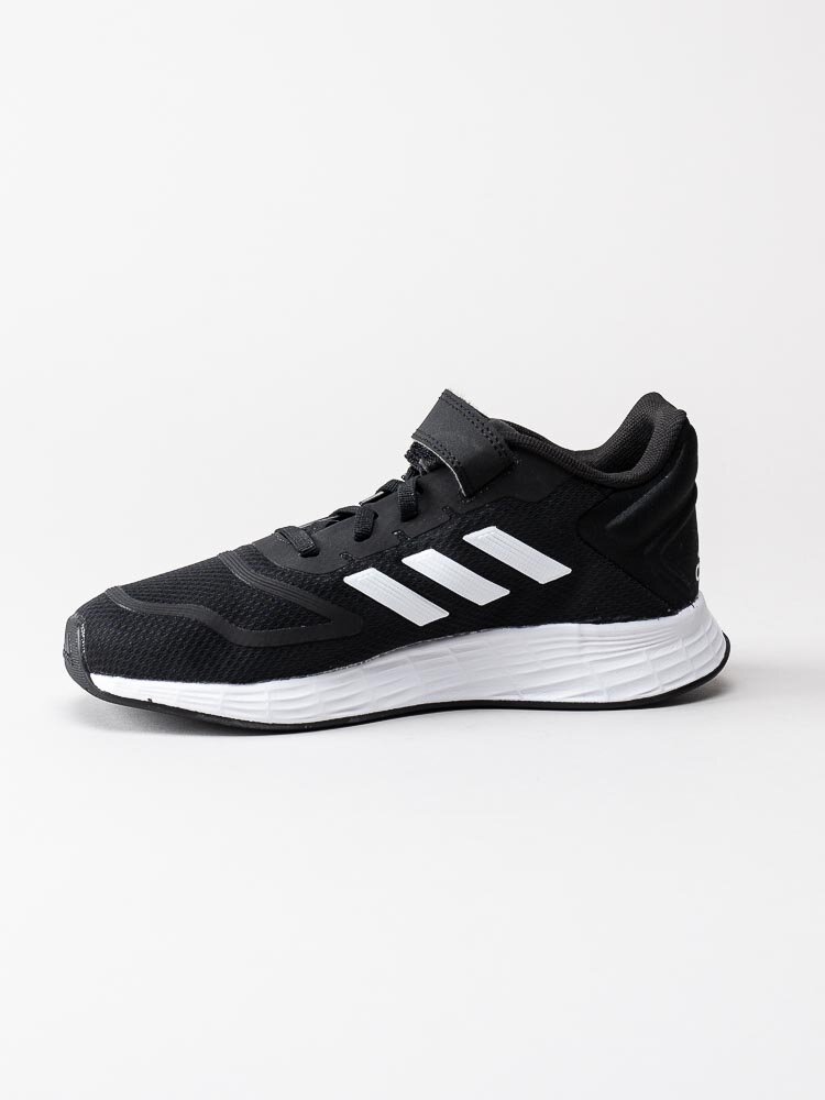 Adidas - Duramo 10 El K - Svarta sneakers med vita stripes