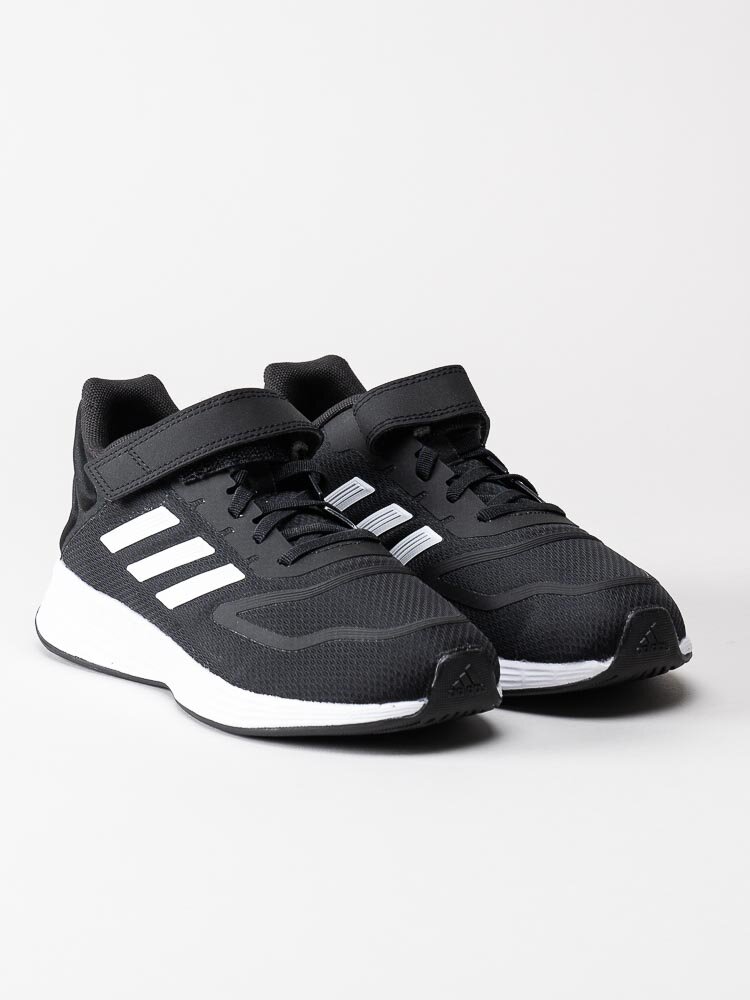 Adidas - Duramo 10 El K - Svarta sneakers med vita stripes