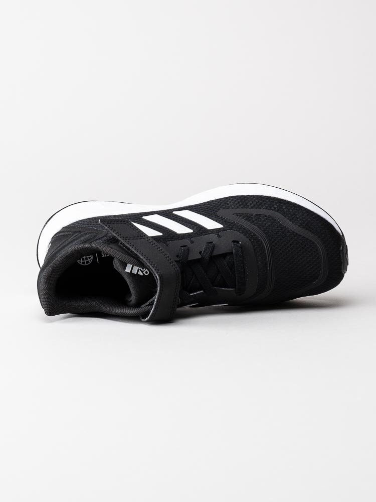 Adidas - Duramo 10 El K - Svarta sneakers med vita stripes