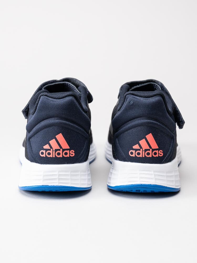 Adidas - Duramo 10 El K - Mörkblå sneakers med silverfärgade stripes