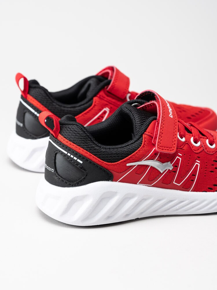 Bagheera - Speedy - Röda sneakers i textil