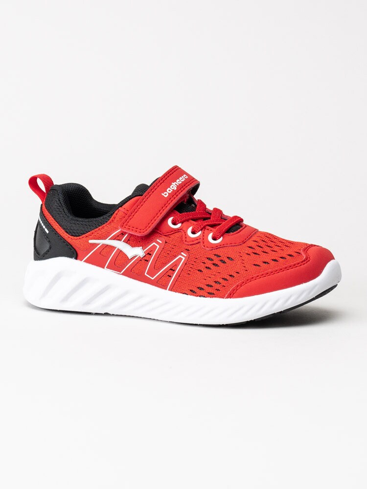 Bagheera - Speedy - Röda sneakers i textil