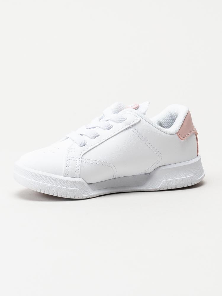 Lacoste - Twin Serve 0721 1 - Vita sneakers med rosa detaljer