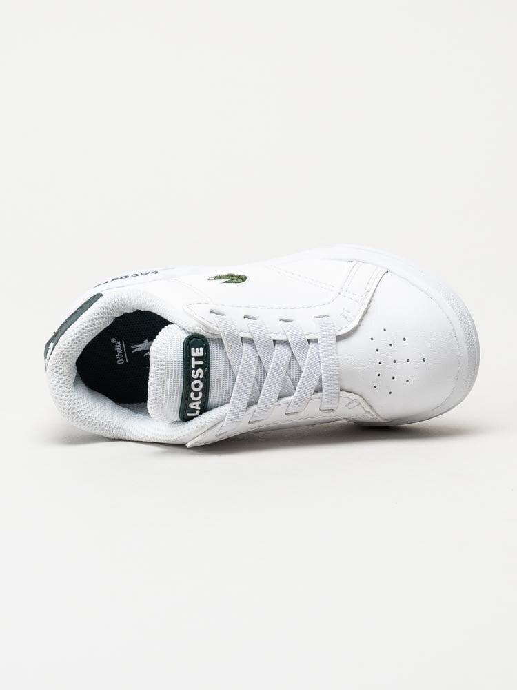 Lacoste - Twin Serve 0721 1 - Vita sneakers med gröna detaljer