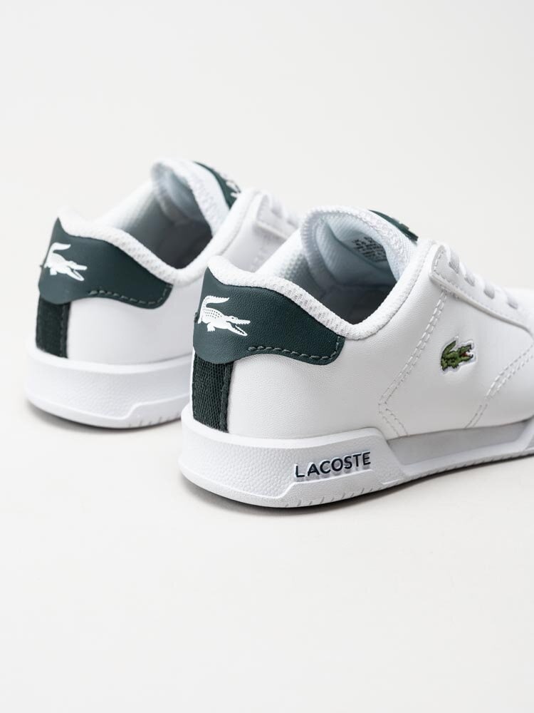 Lacoste - Twin Serve 0721 1 - Vita sneakers med gröna detaljer