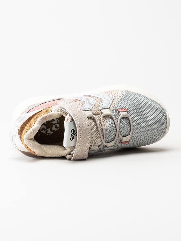 Hummel - Reach 300 Recycled Jr - Beige sneakers i textil