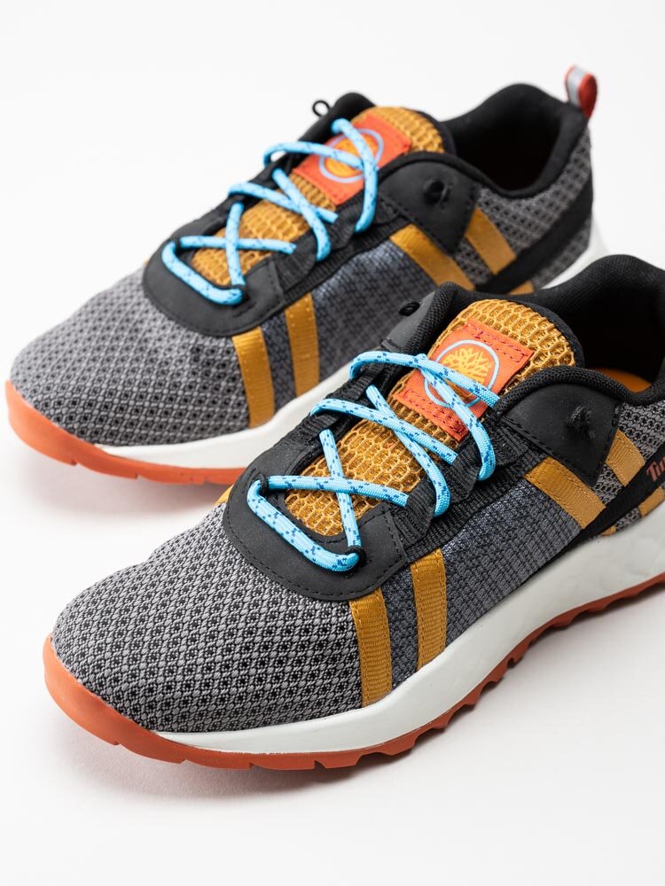 Timberland - Solar Wave Lt Low - Grå sneakers med gula detaljer