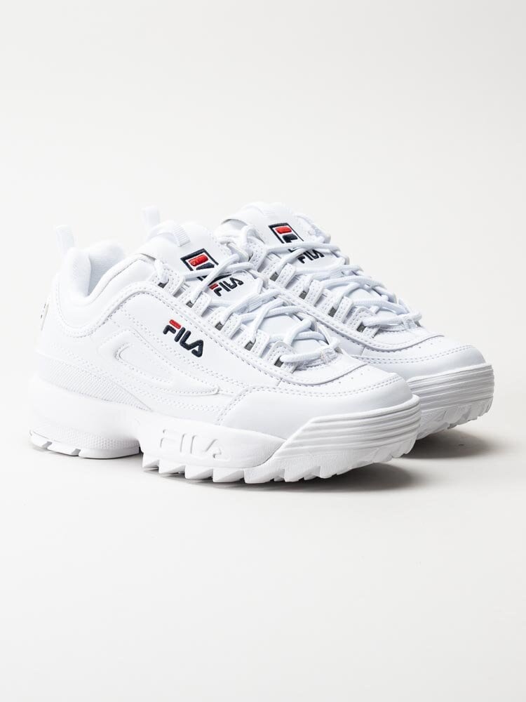 FILA - Disruptor Teens - Vita klassiska sneakers