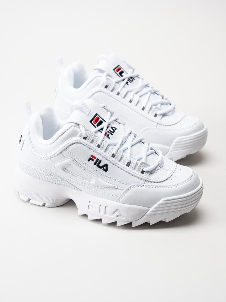 FILA - Disruptor Teens - Vita klassiska sneakers