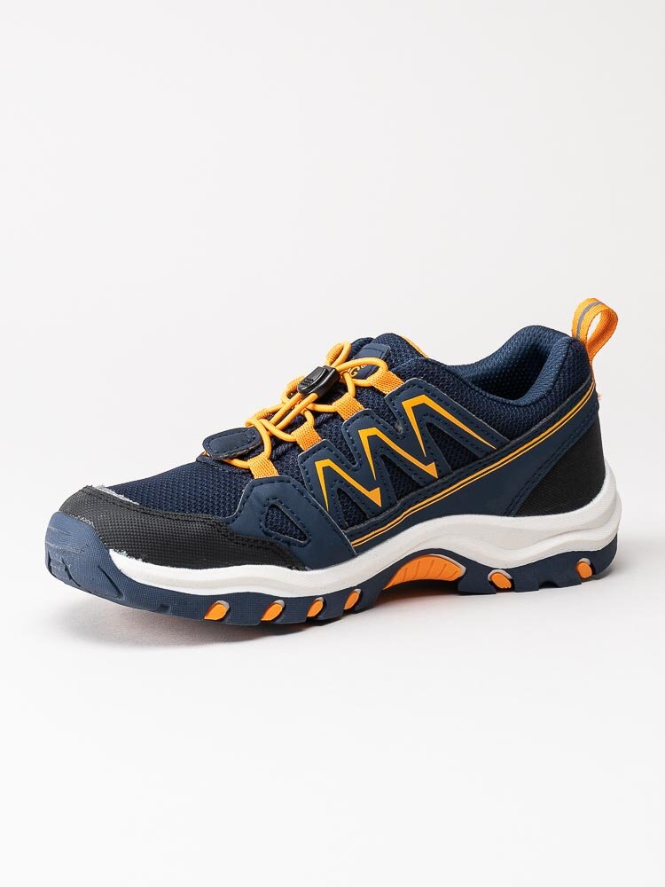 ZigZag - Docheet - Mörkblå sneakers med orange detaljer