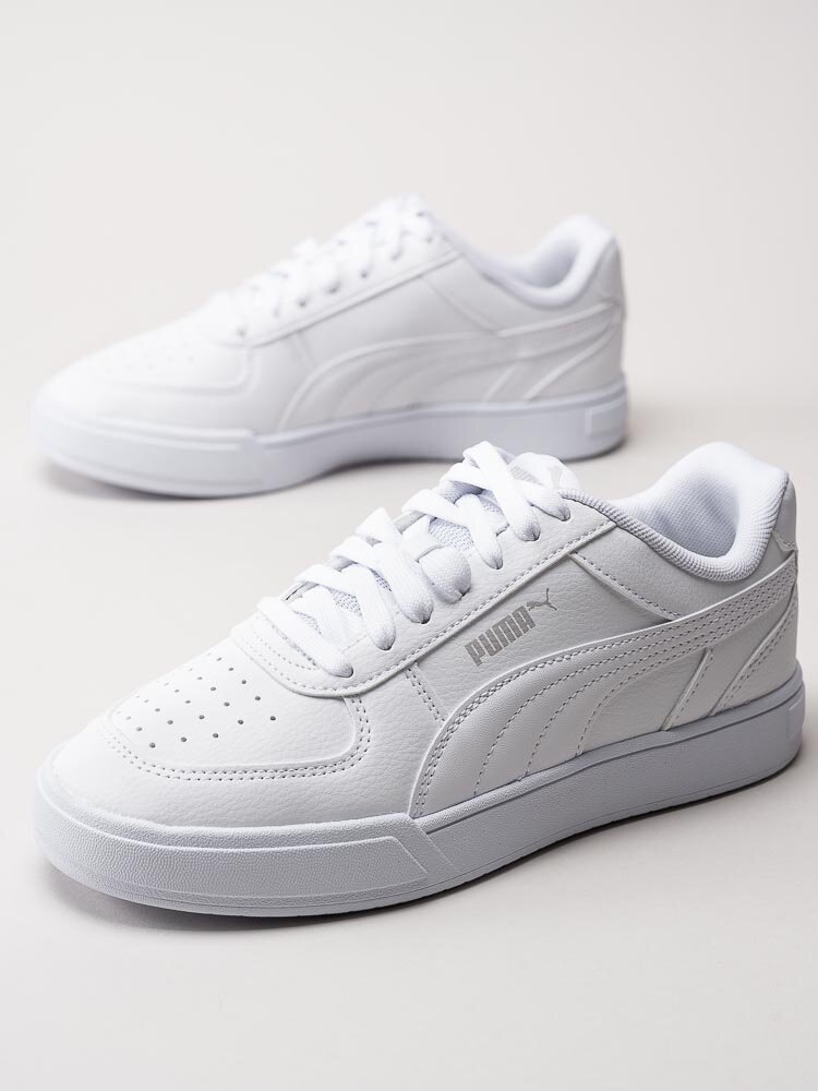 Puma - Caven Jr - Vita sneakers i syntet