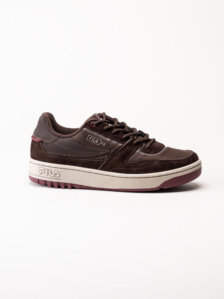 FILA - Fxventuno O Low - Bruna sneakers med mockadetaljer