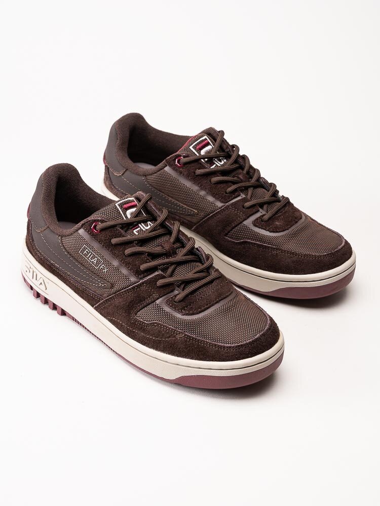 FILA - Fxventuno O Low - Bruna sneakers med mockadetaljer