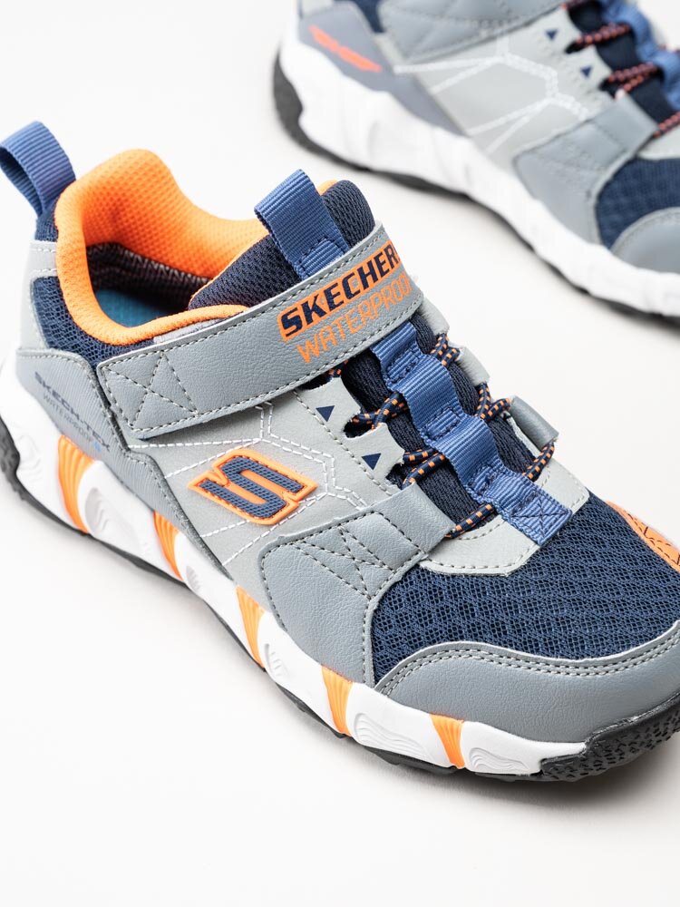 Skechers - Velocitrek Pathwaze - Grå flerfärgade vattentäta sneakers