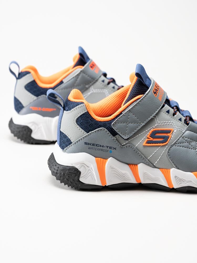 Skechers - Velocitrek Pathwaze - Grå flerfärgade vattentäta sneakers