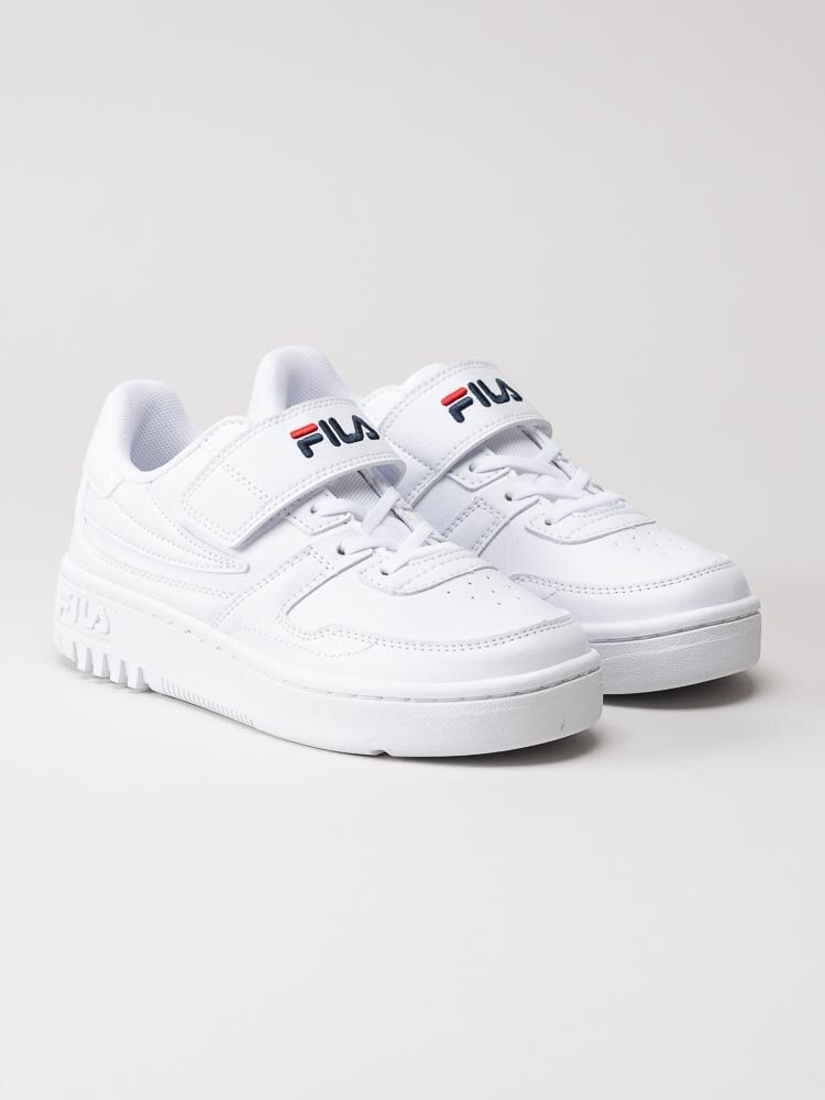 FILA - Fxventuno Velcro Kids - Vita sneakers med kardborre