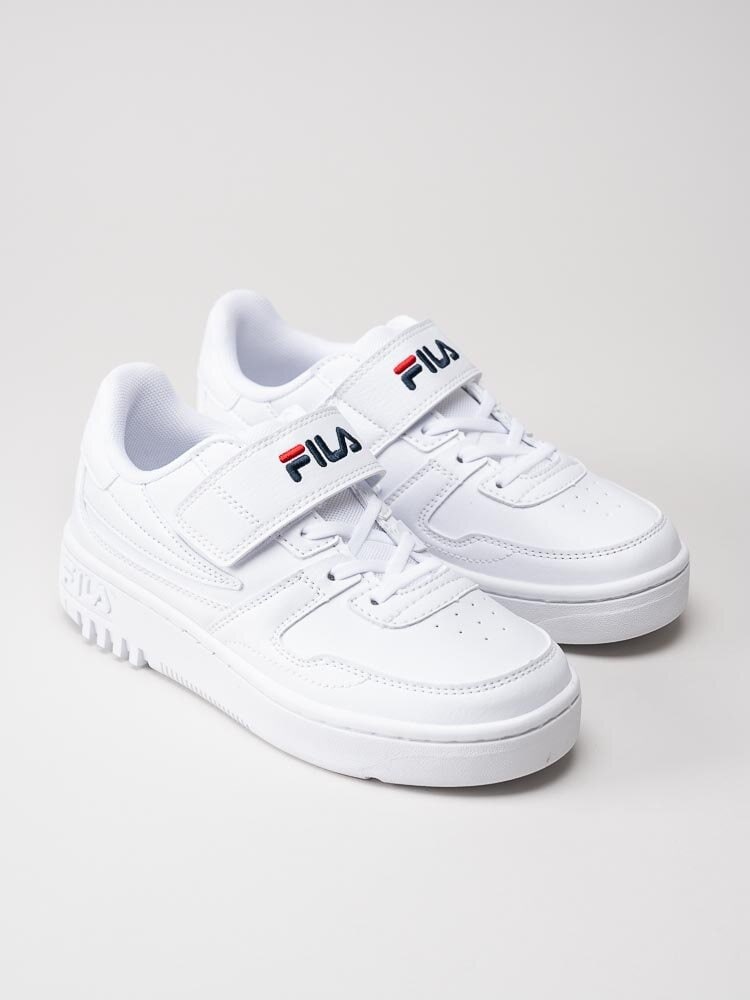 FILA - Fxventuno Velcro Kids - Vita sneakers med kardborre