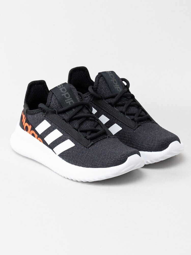 Adidas - Kaptir 2.0 K - Svarta sportskor med orange logga