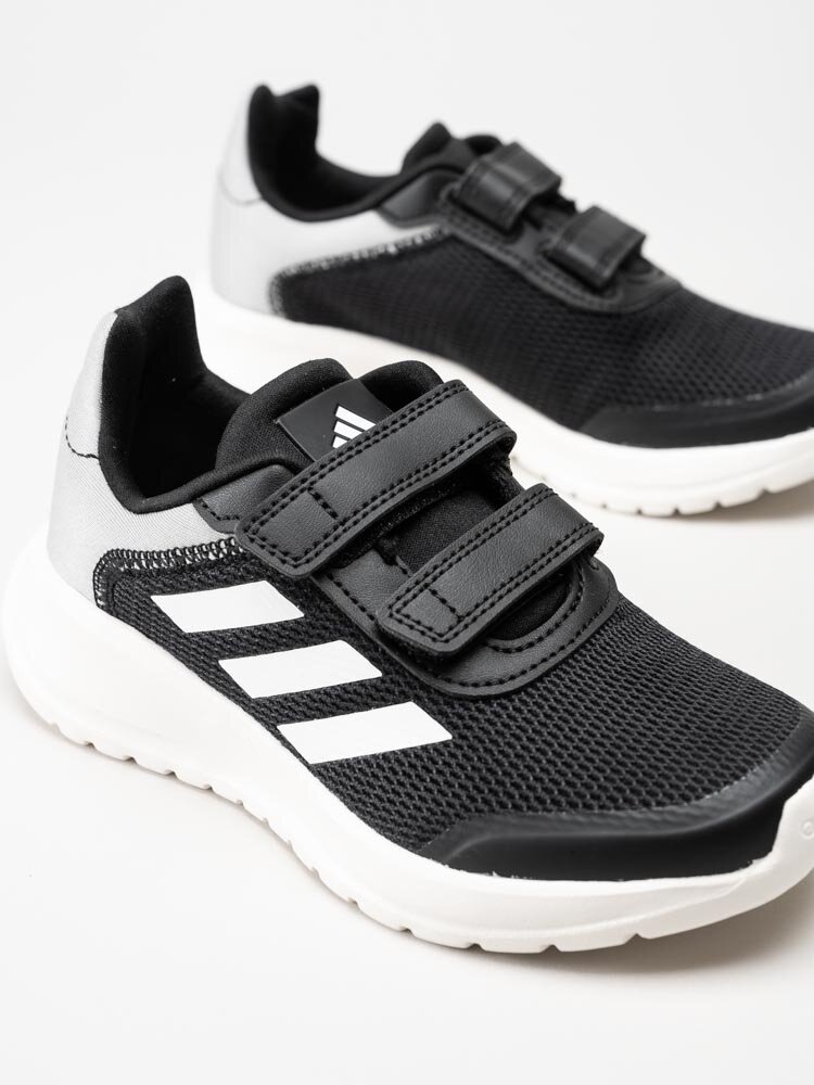 Adidas - Tensaur Run 2.0 CF K - Svarta sneakers i textil