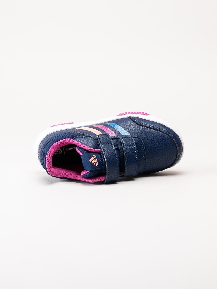 Adidas - Tensaur Sport 2.0 CF K - Mörkblå sneakers med multifärgade stripes
